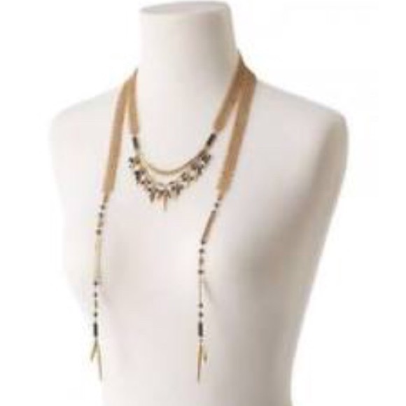 Stella & Dot | Gorgeously Versatile Laurel 2-in-1 Lariat Necklace Retired - Picture 3 of 7